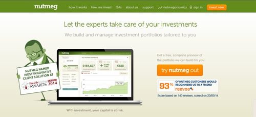 Nutmeg Raises $32 Million from New Investors