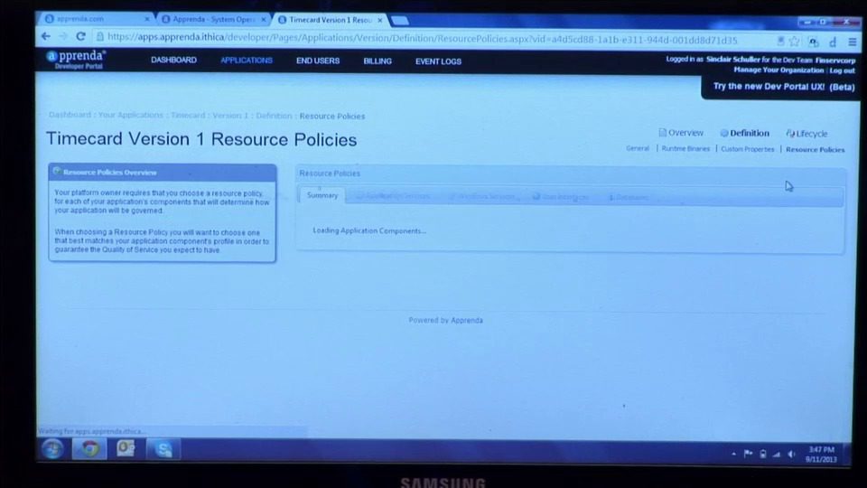 FinovateFall 2013 – Apprenda