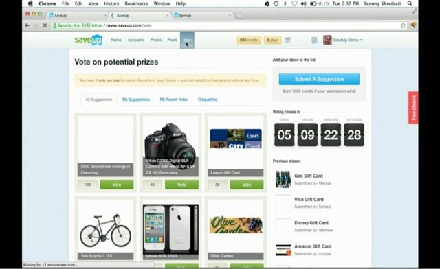 FinovateSpring 2012 – SaveUp