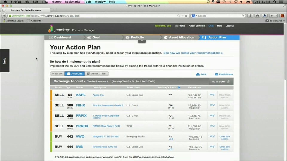 FinovateSpring 2013 – Jemstep