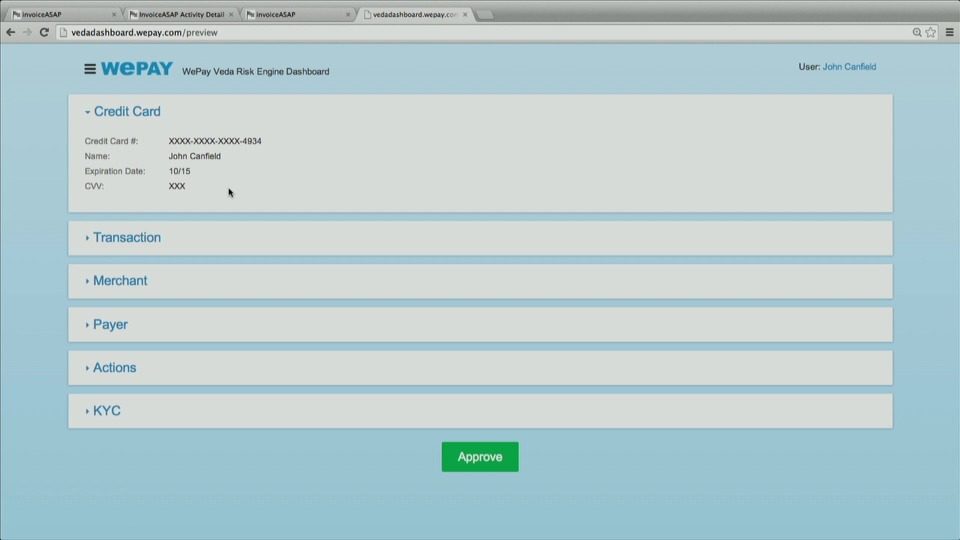 FinovateSpring 2014 – WePay