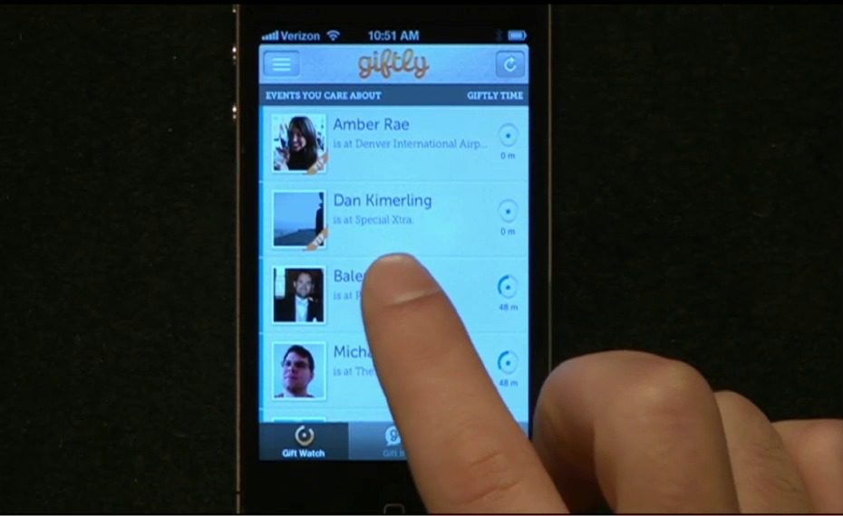 FinovateSpring 2012 – Giftly