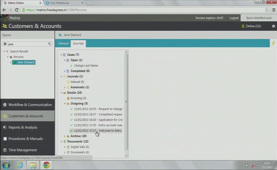 FinovateEurope 2013 – fivedegrees