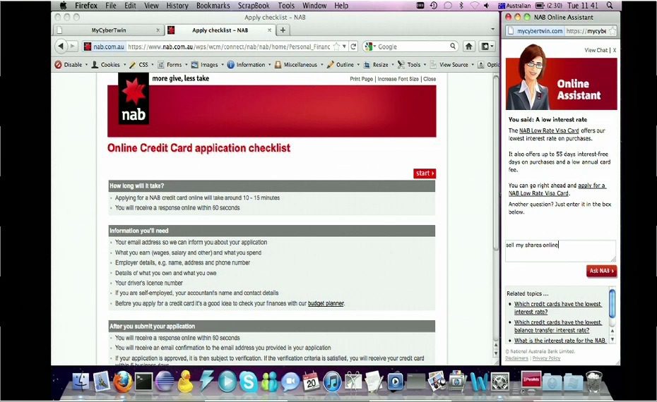FinovateFall 2011 – MyCyberTwin