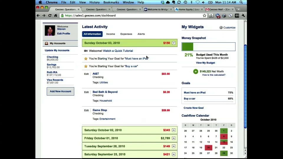 FinovateFall 2010 – sapientnitro