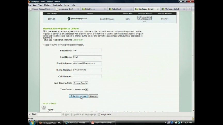 FinovateFlagship 2009 – homeaccount