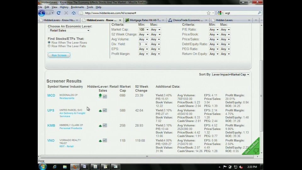 FinovateFall 2010 – hiddenlevers