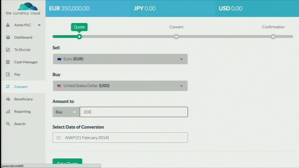 FinovateEurope 2014 – thecurrencycloud