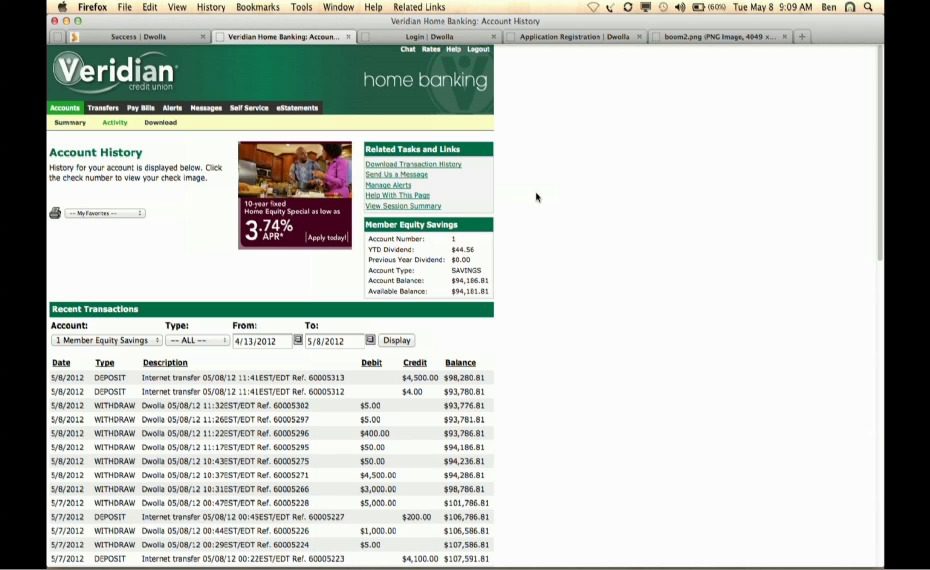 FinovateSpring 2012 – Dwolla
