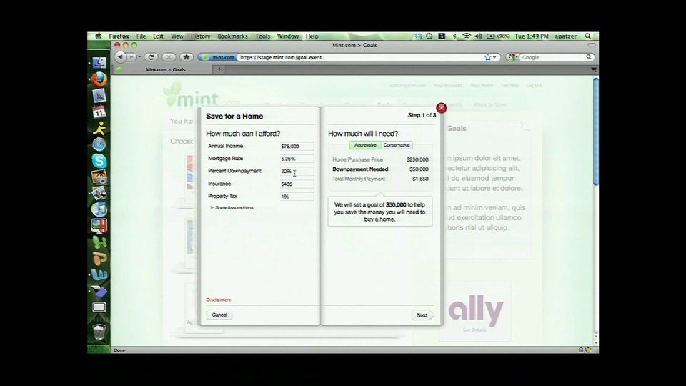 FinovateSpring 2010 – mint