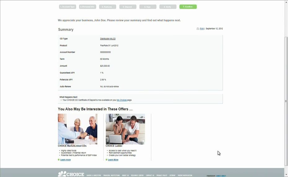 FinovateFall 2012 – choicefs