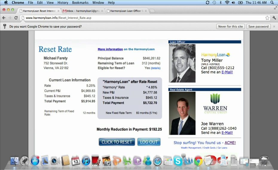 FinovateFall 2012 – mortgageharmony