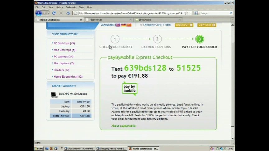 FinovateFlagship 2009 – PayByMobile