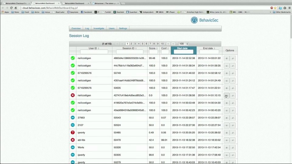 FinovateAsia 2013 – BehavioSec