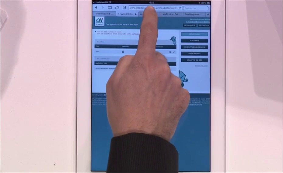 FinovateEurope 2013 – creditagricole