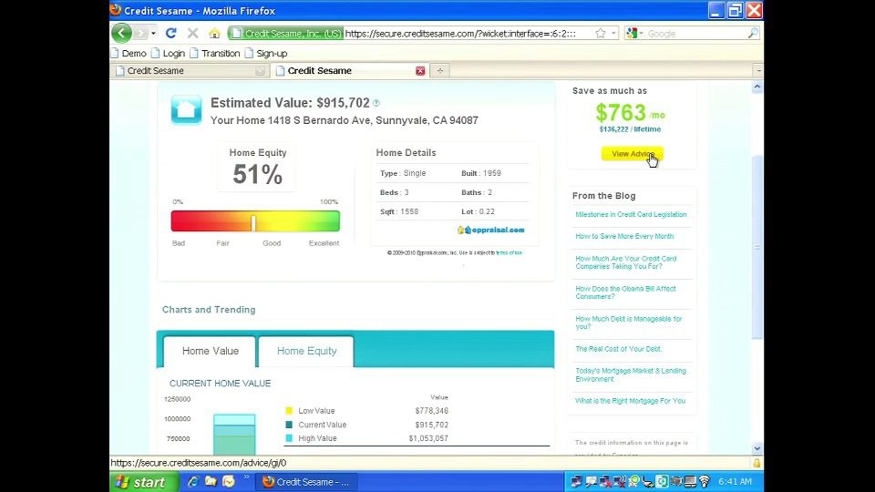 FinovateFall 2010 – creditsesame