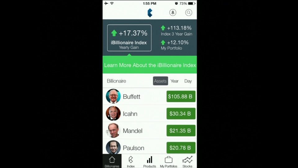 FinovateFall 2014 – iBillionaire