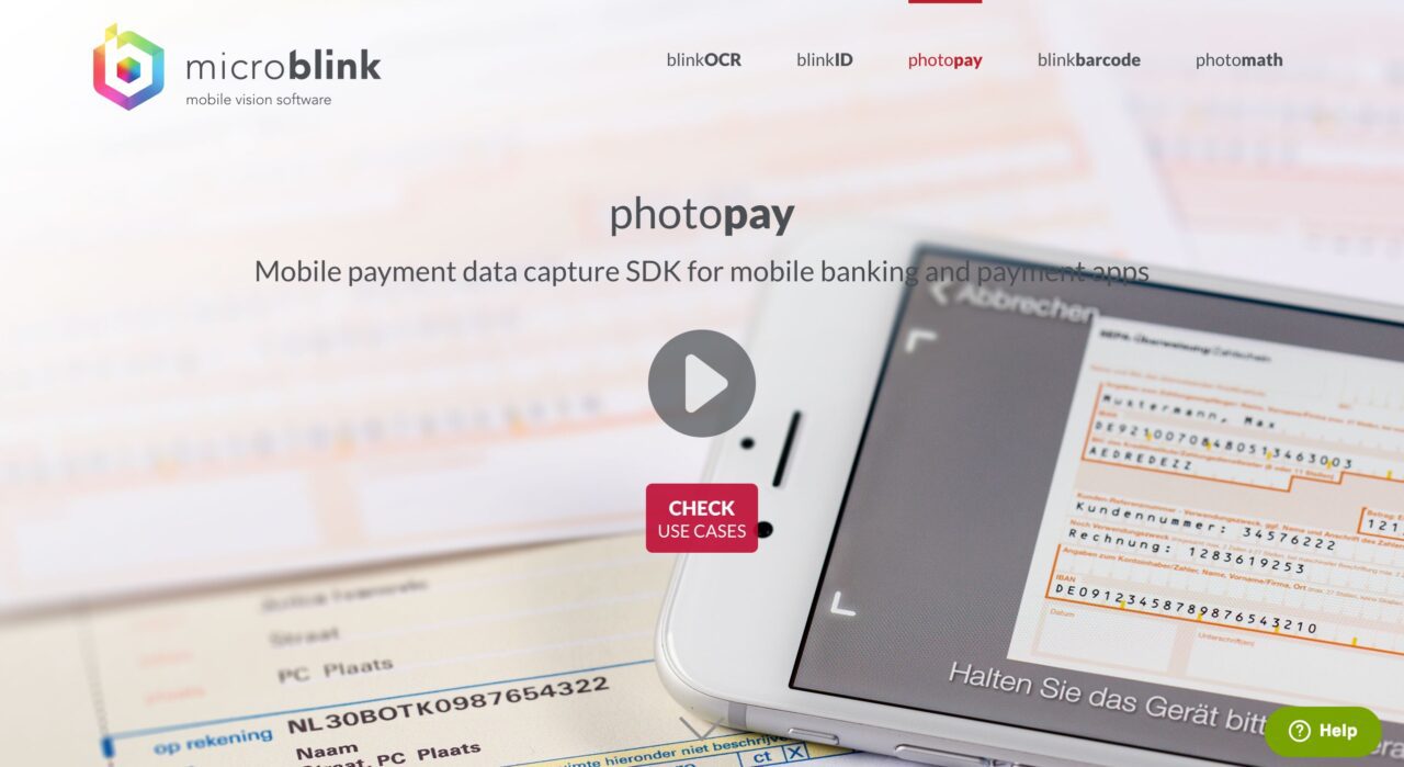 Finovate Debuts: PhotoPay’s BlinkOCR Recognizes Data by Context