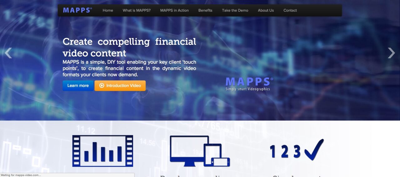 Finovate Debuts: Using Financial Media Solutions’ MAPPS to Create Videographics