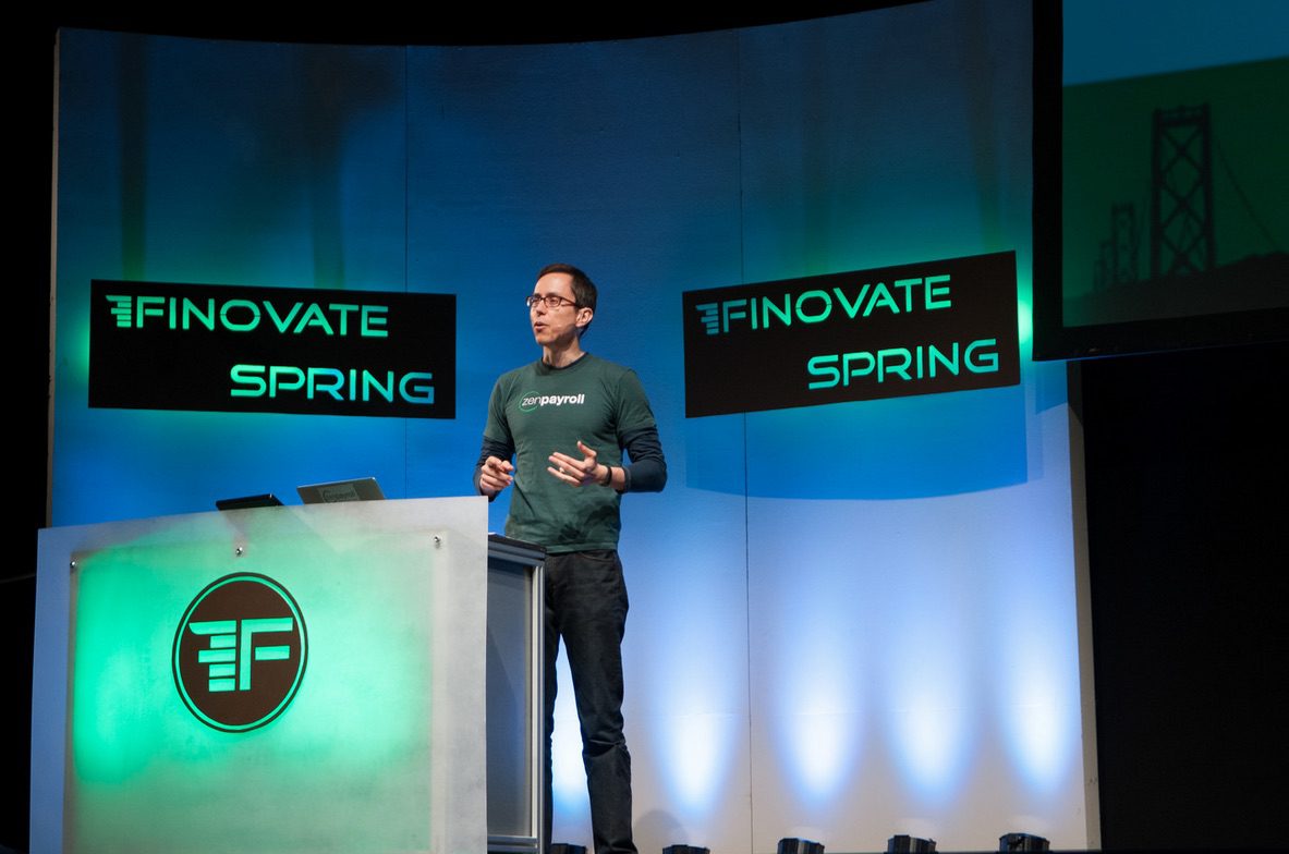 FinovateSpring2014StageZenPayroll