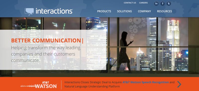 Interactions Raises More than $9 Million in New Funding