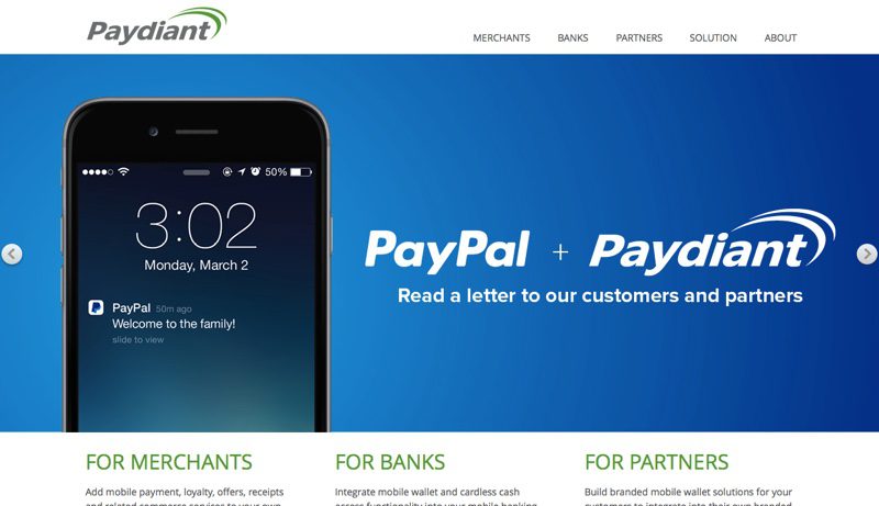 PayPal Pays $280 Million for Paydiant