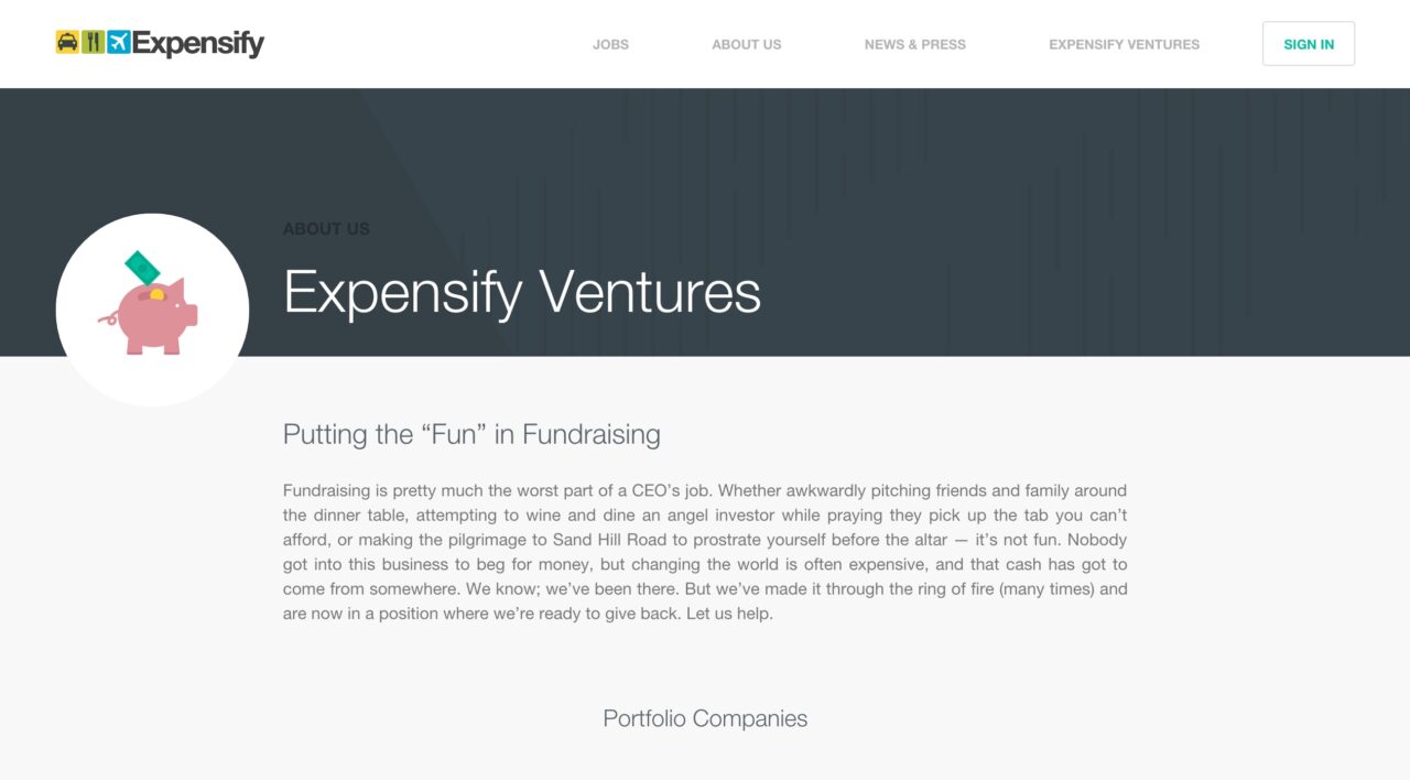 ExpensifyVentures