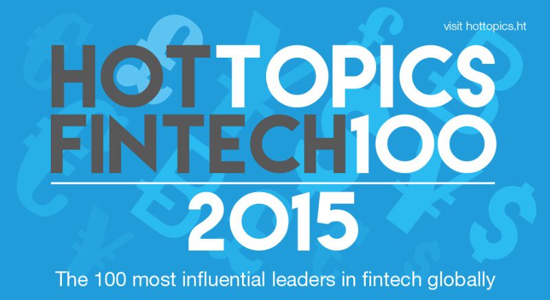 More Than 30 Alums Make Hot Topics 100 Most Influential People in Fintech