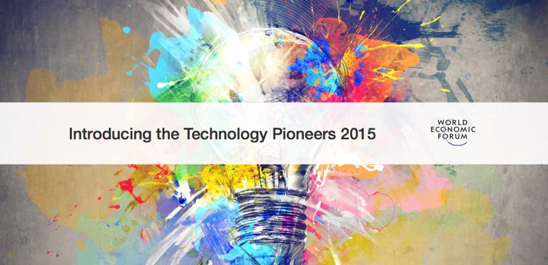 Five Finovate Alums Named 2015 Technology Pioneers by World Economic Forum