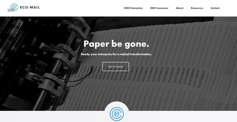 FinovateFall Sneak Peek: Eco-Mail