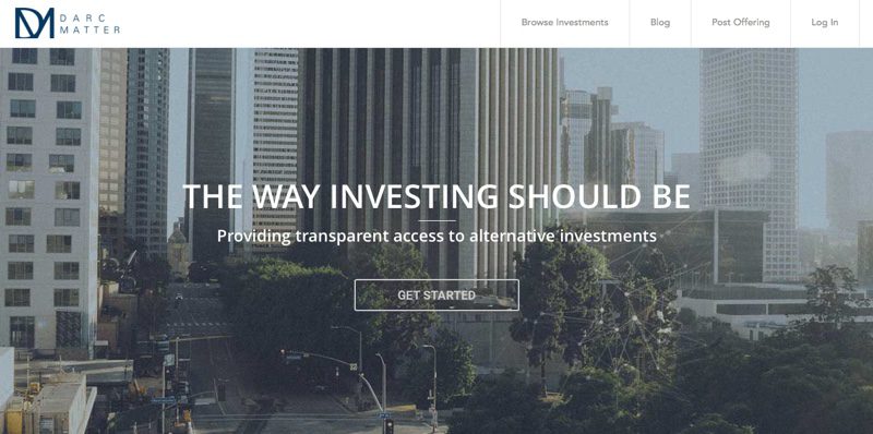 Finovate Debuts: DarcMatter Shines a Light on Alternative Investing