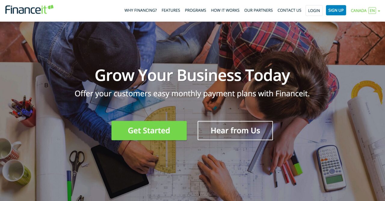 Financeit Closes Undisclosed Amount of Funding from Goldman Sachs