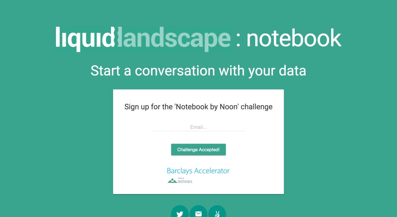 Finovate Debuts: LiquidLandscape’s Visualization Solves Scattered Data