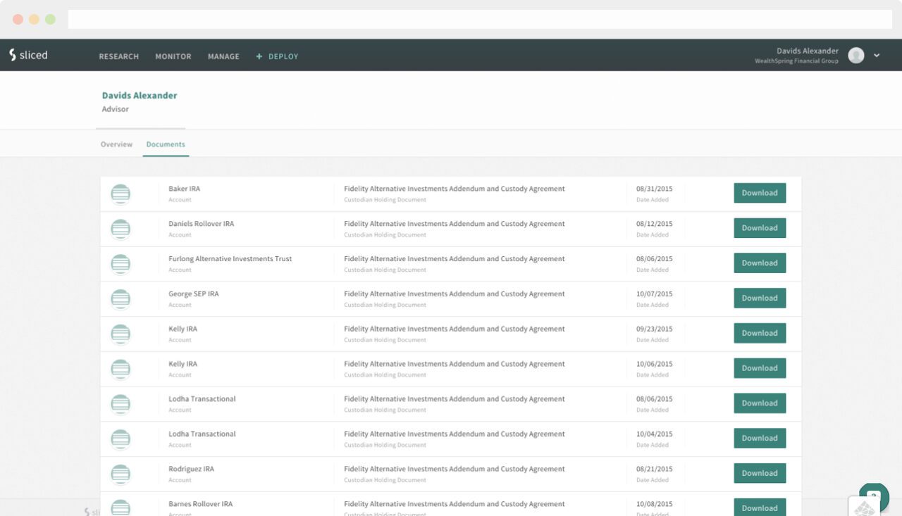 Slicedadvisordocumentscreenshot