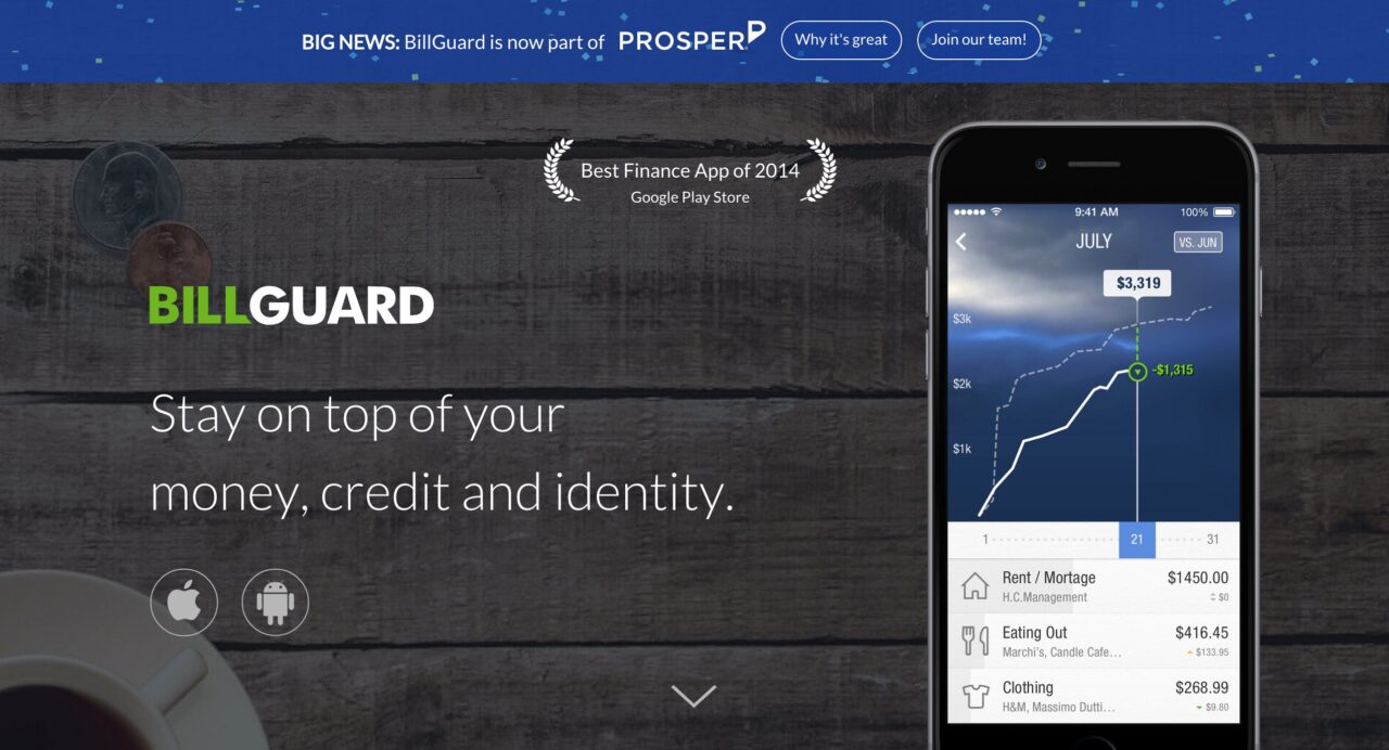 Prosper’s BillGuard Unlocks Premium Features for All Users