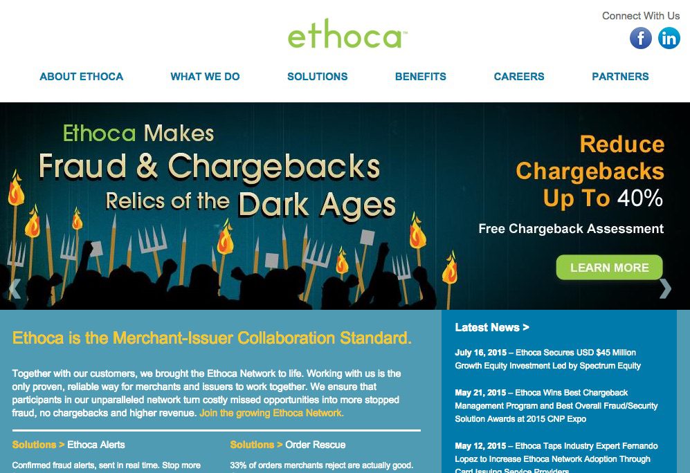 Finovate Debuts: Alerts from Ethoca Foils Fraudsters