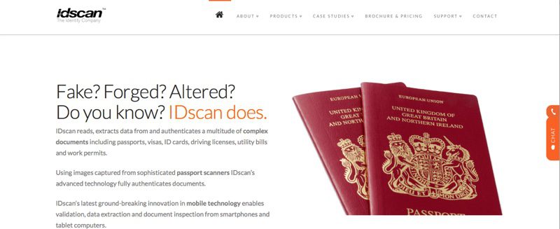 FinovateEurope Sneak Peek: IDscan Biometrics