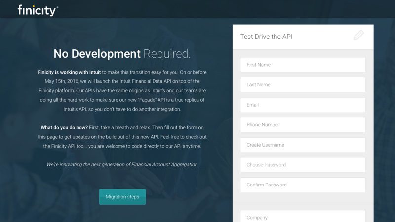 FinicityIntuit_migration