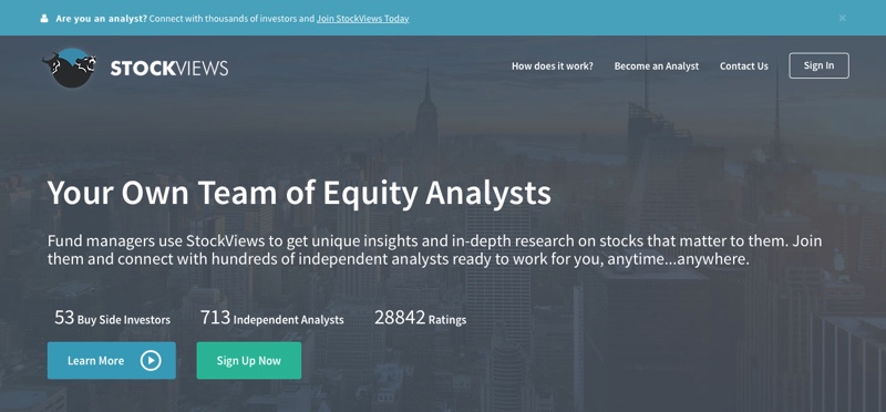 StockViews Raises $355k in Seed Funding, Adds Fidelity’s Balk as Chairman