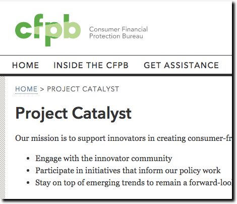 cfpb project catalyst