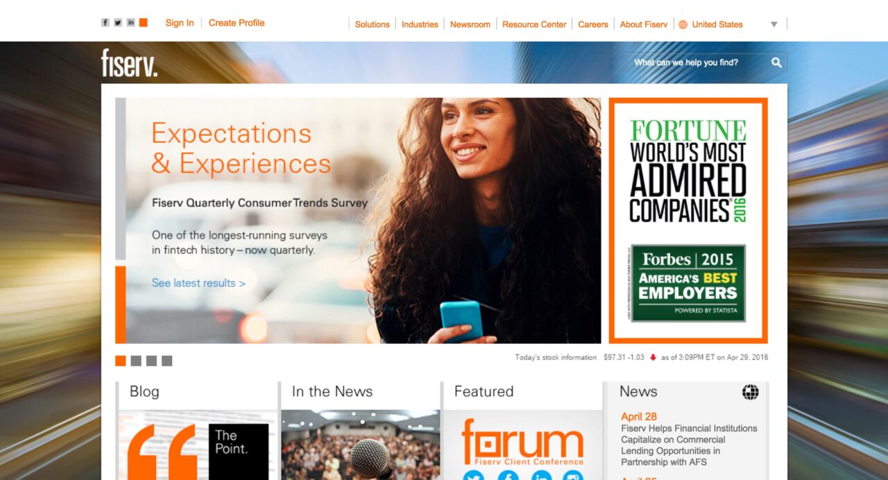 FinovateSpring Sneak Peek: Fiserv