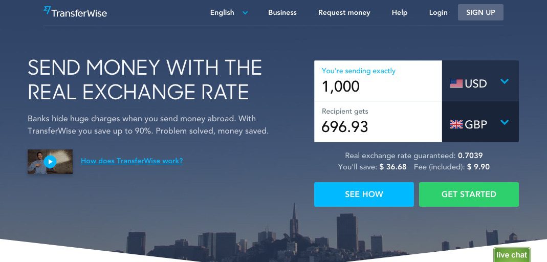 TransferWise Available in Canada, eh?