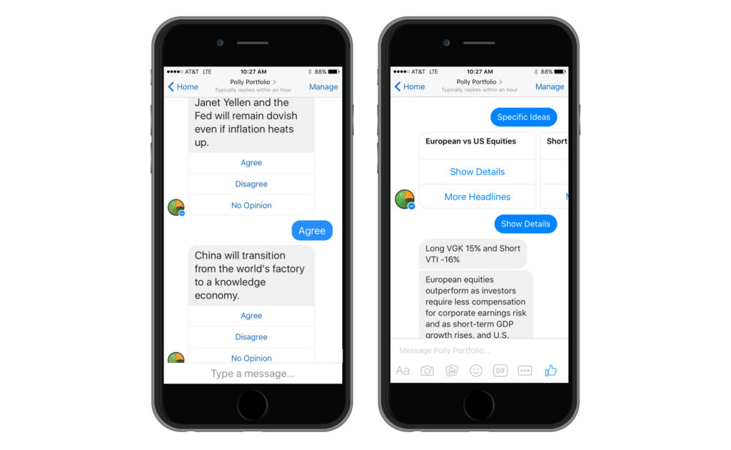 Polly Portfolio Launches Investment Chatbot for Facebook Messenger ...