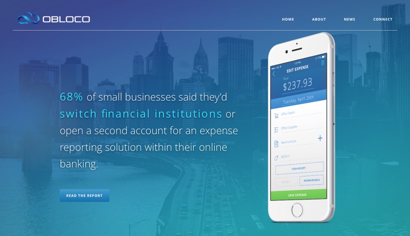 Obloco Beta Tests Expense Reporting Solution with Washington Trust Bank