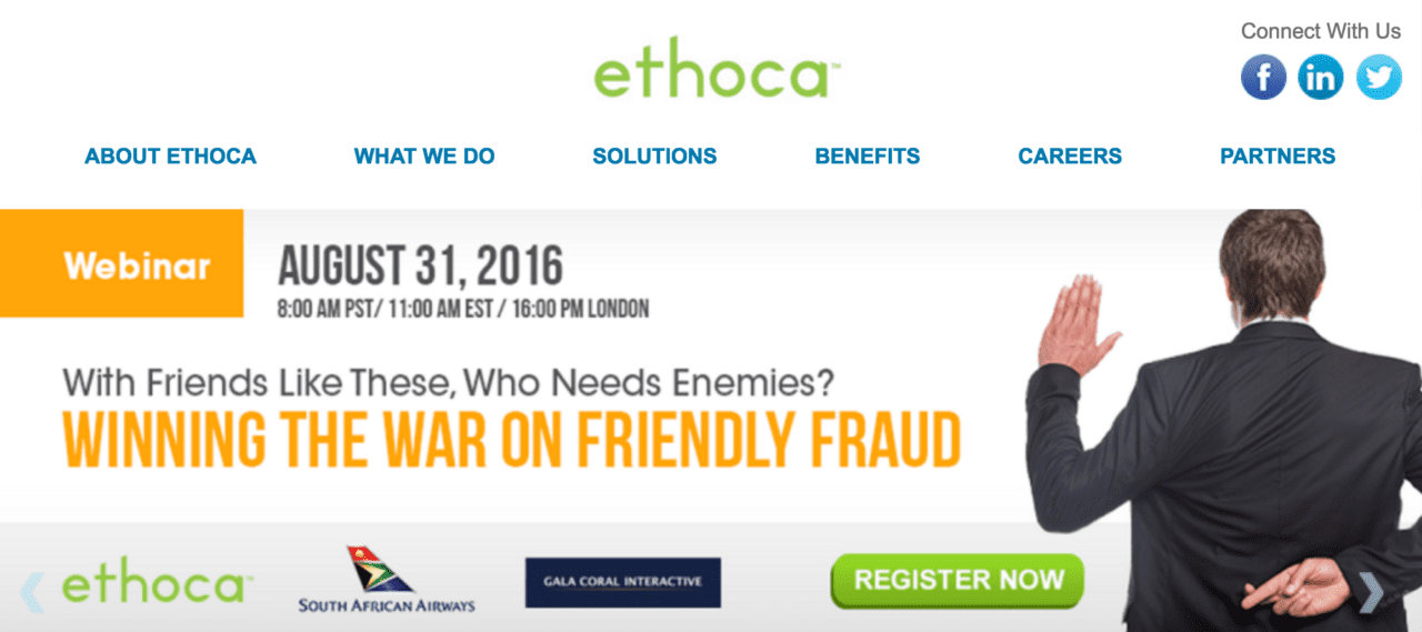 Ethoca to Power Merchant Fraud Alerts for ACI Worldwide