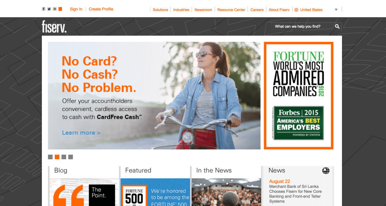 FinovateFall Sneak Peek: Fiserv