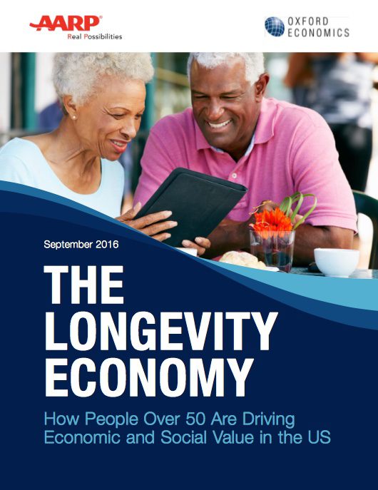 New Report from AARP Explores the Longevity Economy