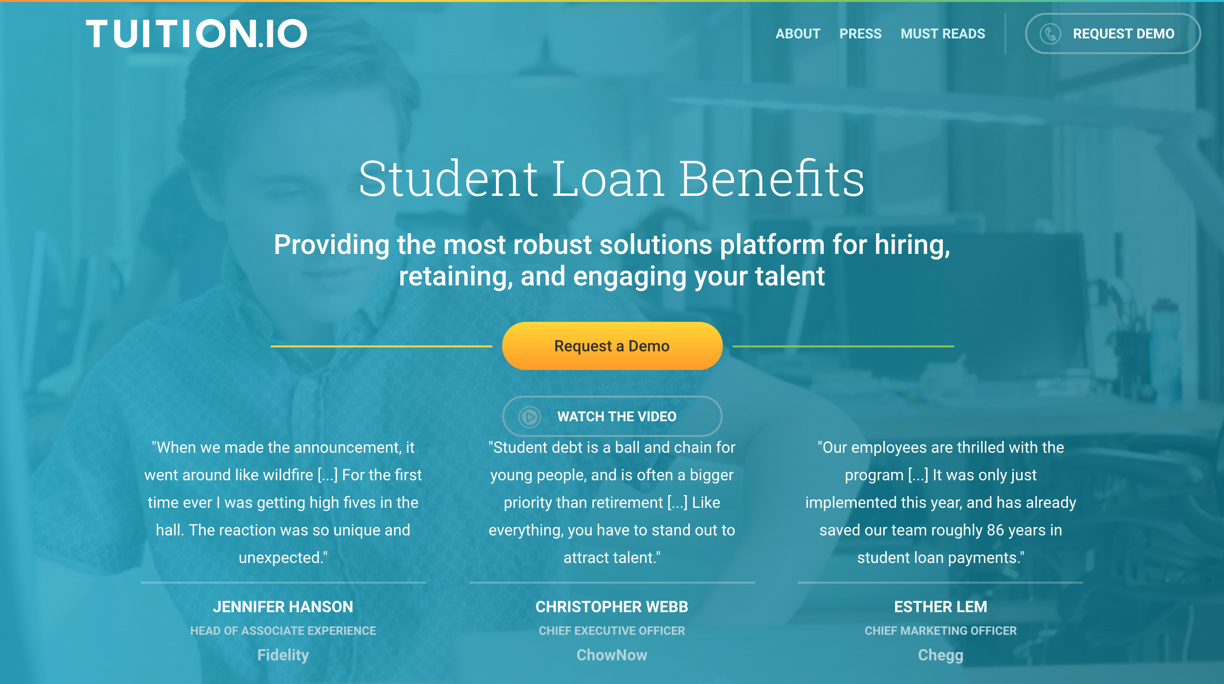 Tuition.io Appoints Former Yahoo CEO Scott Thompson as New CEO