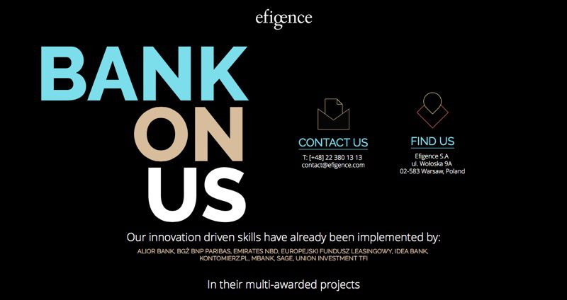 FinovateEurope Sneak Peek: Efigence