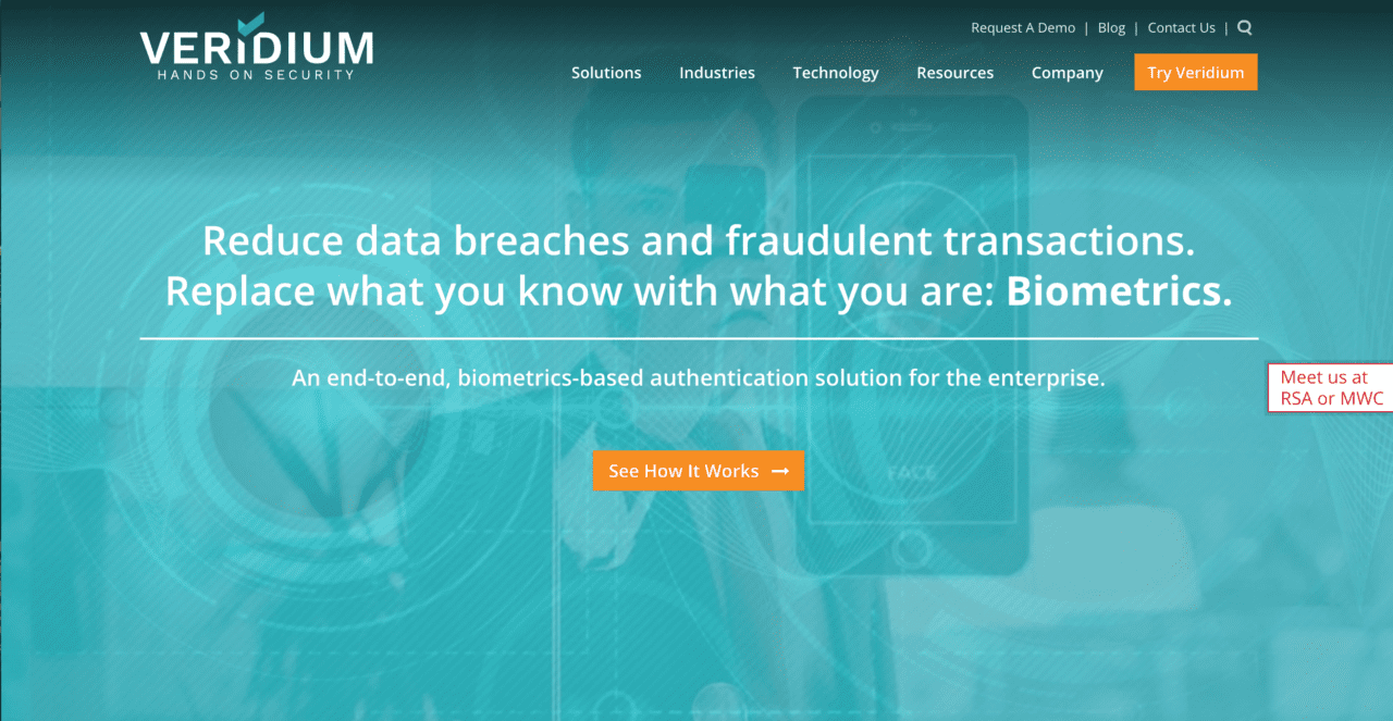 FinovateEurope Sneak Peek: Veridium